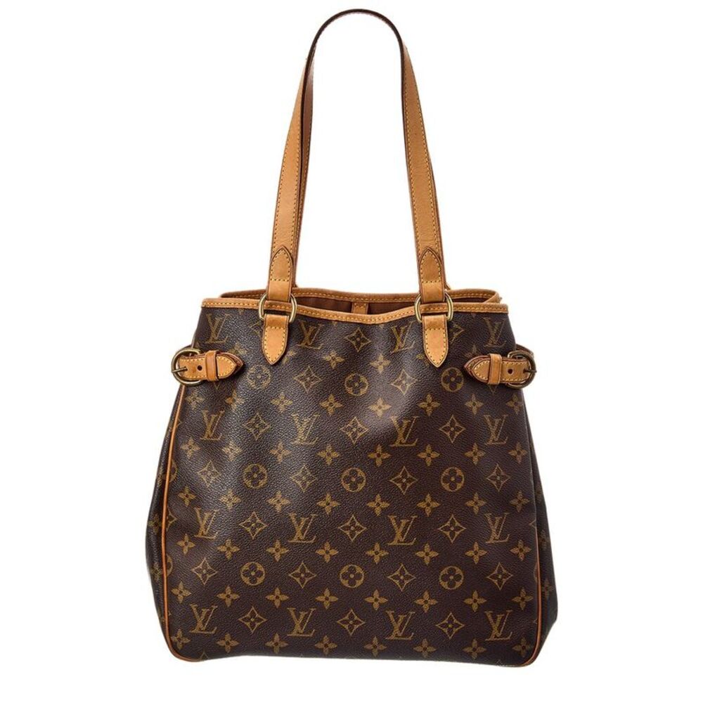 Louis Vuitton Brown Monogram Canvas Batignolles Vertical (Authentic Pre-Loved)